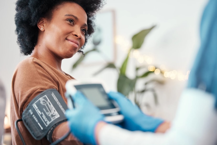Blood pressure check